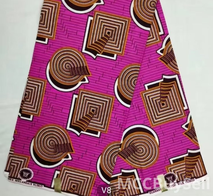 Super Wax African Print Fabric 18dollars/6yards