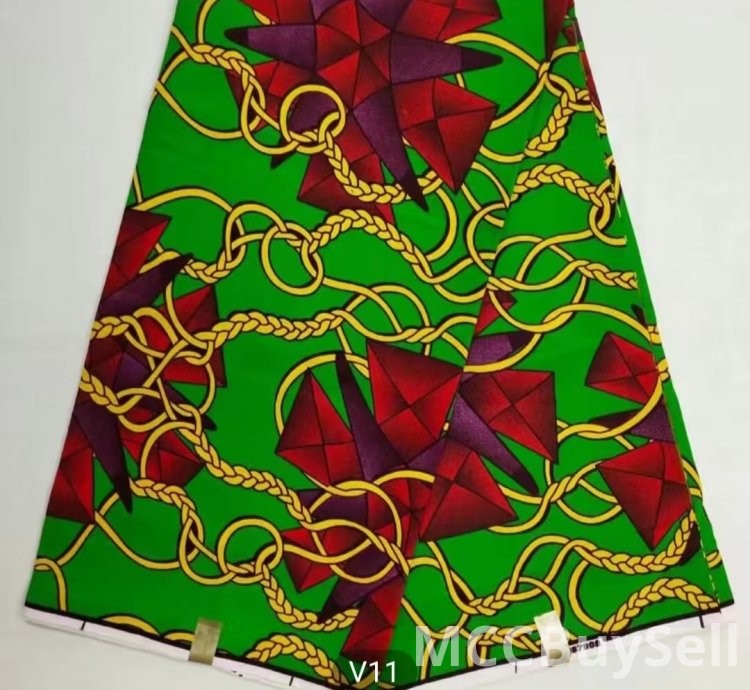 Super Wax African Print Fabric 18dollars/6yards