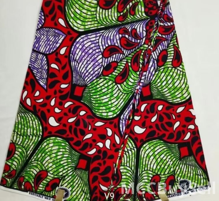 Super Wax African Print Fabric 18dollars/6yards