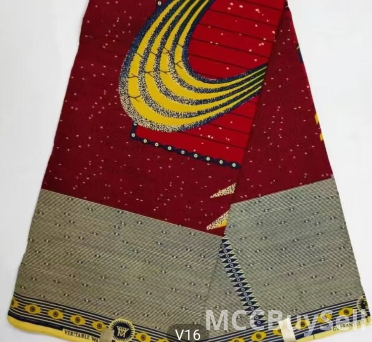 Super Wax African Print Fabric 18dollars/6yards