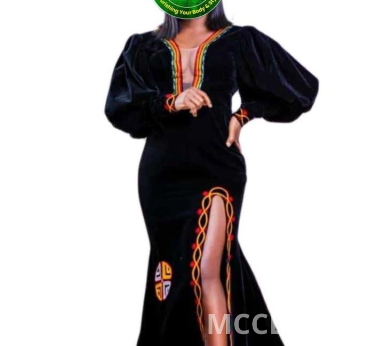 Traditional Female Attire Best Cameroon Grassfield Embroidered Ceremonial Design