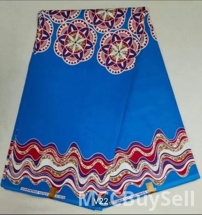 Super Wax African Print Fabric 18dollars/6yards 10