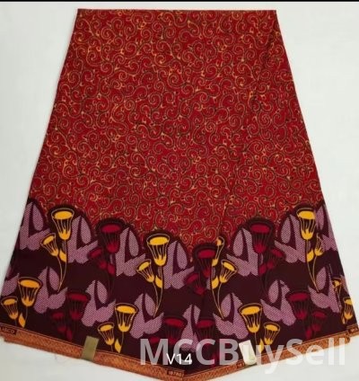 Super Wax African Print Fabric 18dollars/6yards 7