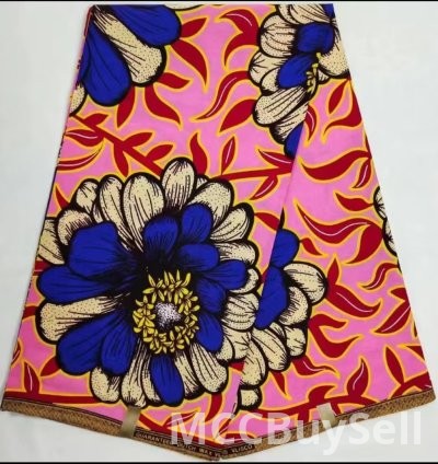 Super Wax African Print Fabric 18dollars/6yards