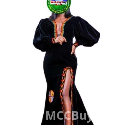 Traditional Female Attire Best Cameroon Grassfield Embroidered Ceremonial Design