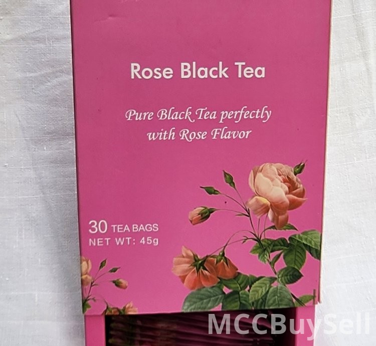 Rose black tea