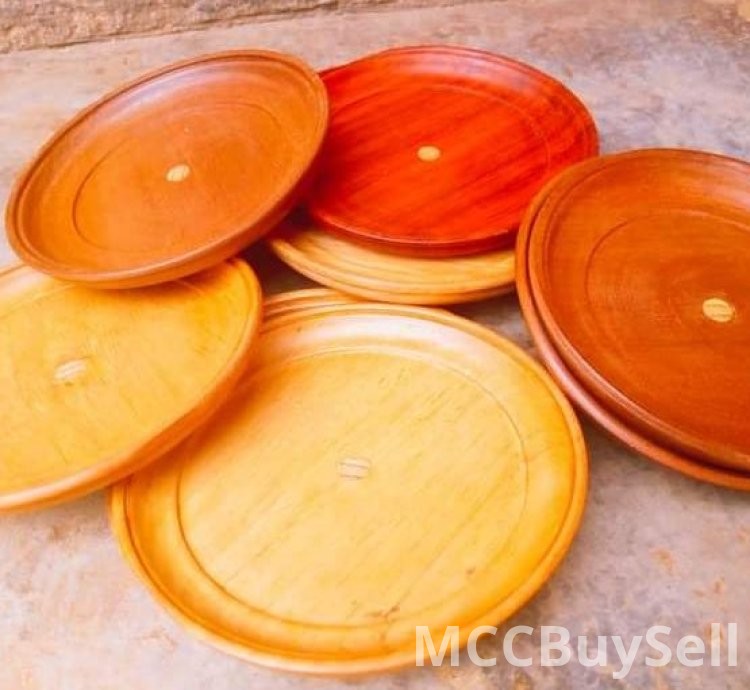 Handcrafted Wooden Plates