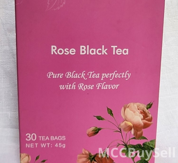 Rose black tea