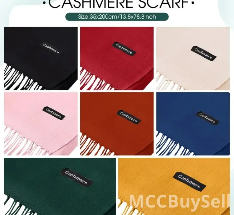 Blanketing scarf Warm soft shawl thickened winter long scarf in college style