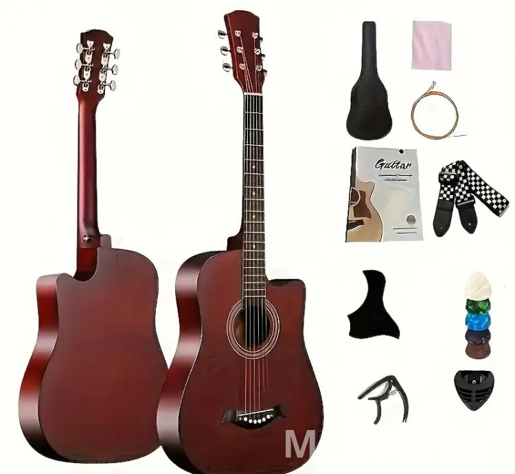 Professional Essential Complete Acoustic Guitar Starter Kit