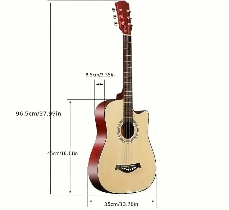 Professional Essential Complete Acoustic Guitar Starter Kit