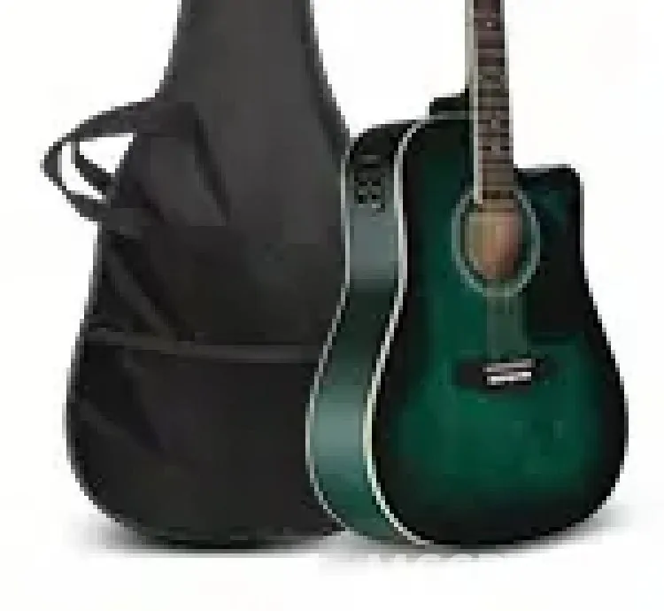 Basswood Guitarra GLARRY Full Size 6 Strings Acoustic Electric Guitar Beginning Kit