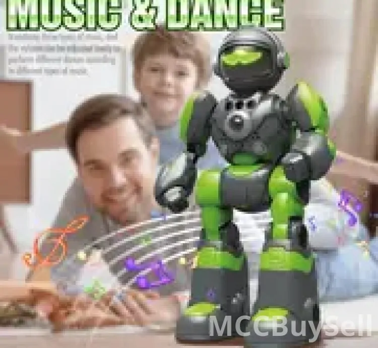 AI RC Robot with Voice Remote Control Intelligent Robot for Children 3–8 Years