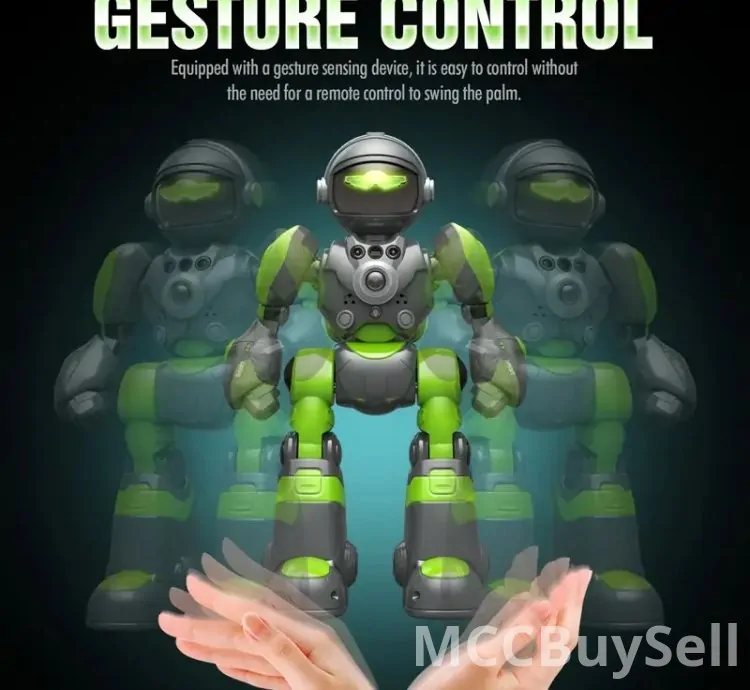 AI RC Robot with Voice Remote Control Intelligent Robot for Children 3–8 Years