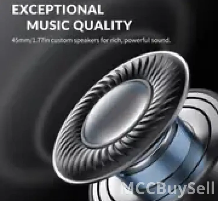 Headphone: Advance Noise Cancelling Designed for Home, Office, and Travel, Wireless Headphones with Immersive Sound