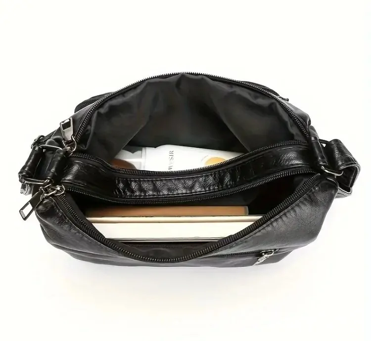 Vintage Crossbody Bag Brown in Chic Perfect Fashion & Style for daily use