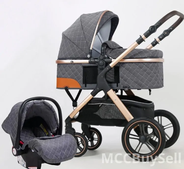 Stroller For 0 - 3 Years Newborn Babies, Comfortable & Foldable