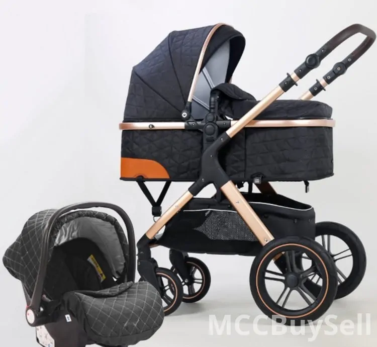 Stroller For 0 - 3 Years Newborn Babies, Comfortable & Foldable