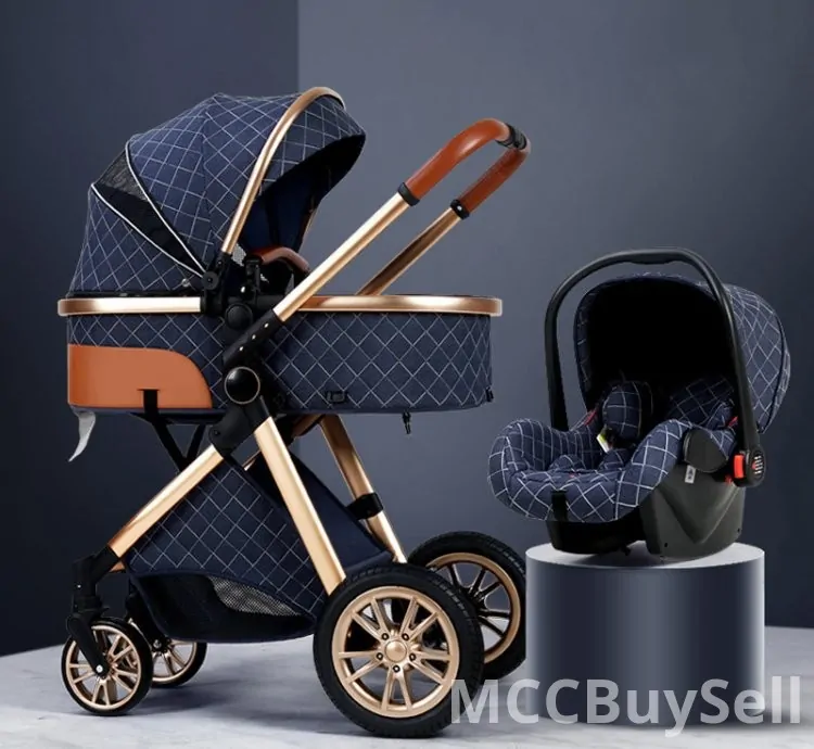 Stroller For 0 - 3 Years Newborn Babies, Comfortable & Foldable