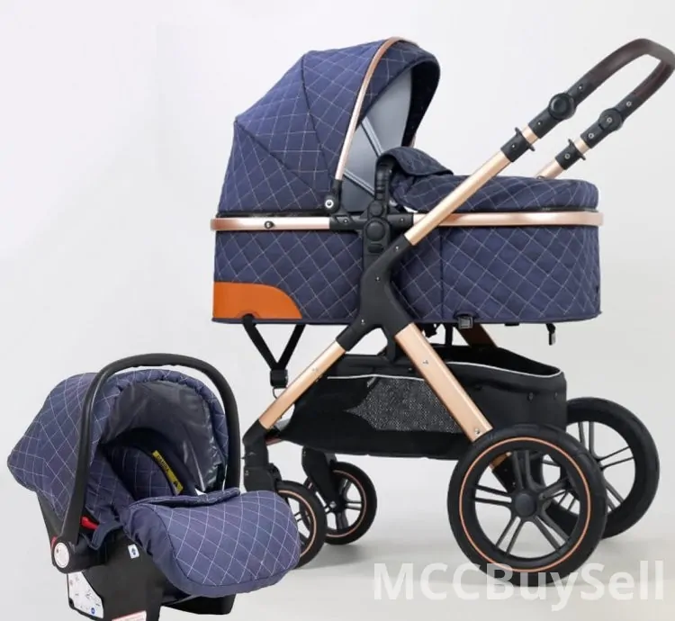 Stroller For 0 - 3 Years Newborn Babies, Comfortable & Foldable