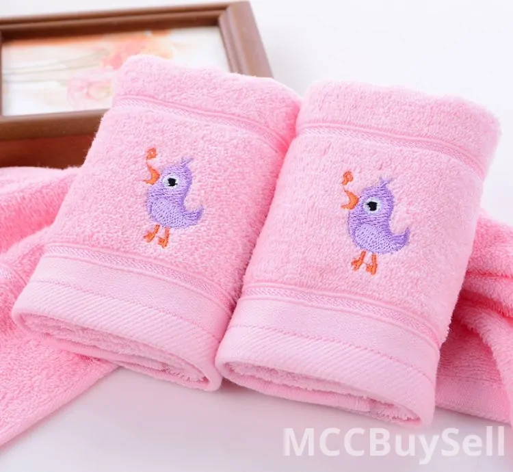 Baby Towels - Pure Cotton, Soft & Absorbent