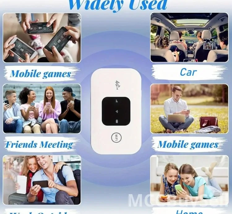 4G LTE Mobile Unlocked Hotspot Portable Travel Routers SIM card Router