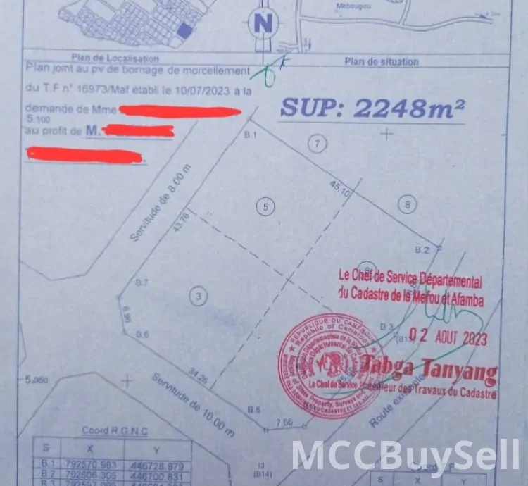 Plots Available in Mebougou, Soa - Yaounde for Sale, Attractive & Accessible.