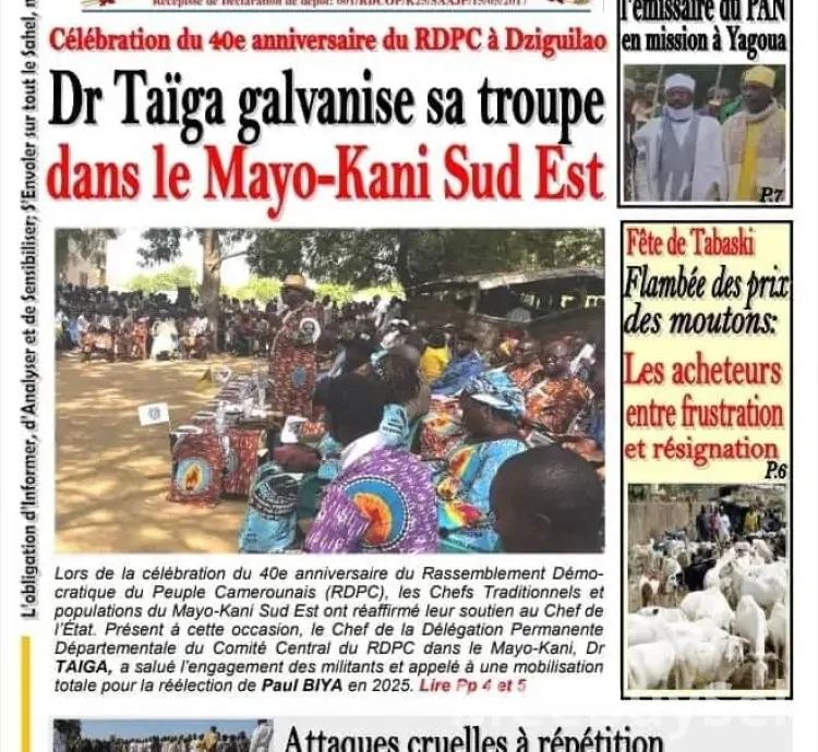 News Updates From Cameroon's Print Media