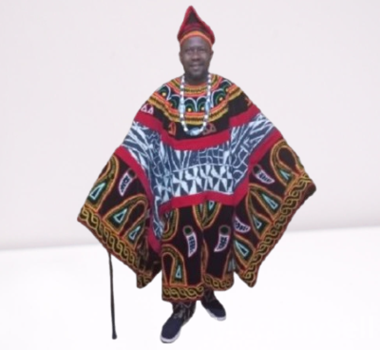 Traditional Male Attire Best Cameroon Grassfield Embroidered Ceremonial Design