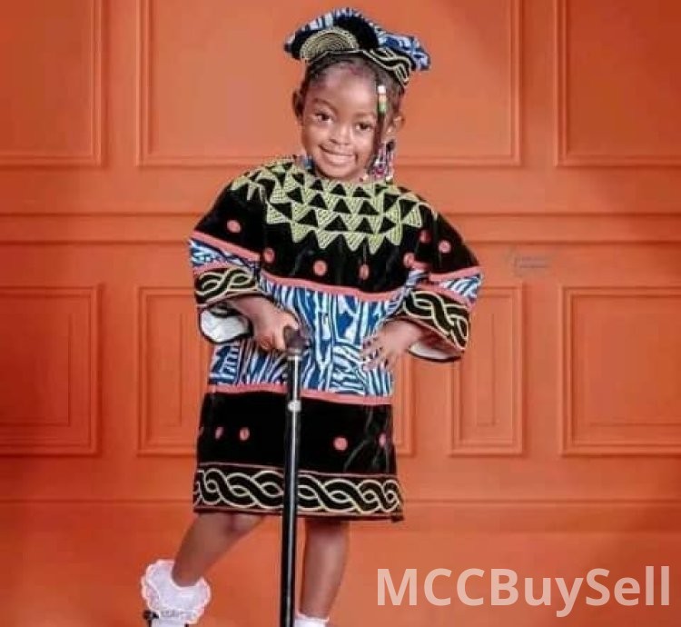 Traditional Female Attire Best Cameroon Grassfield Embroidered Ceremonial Design