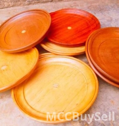 Handcrafted Wooden Plates