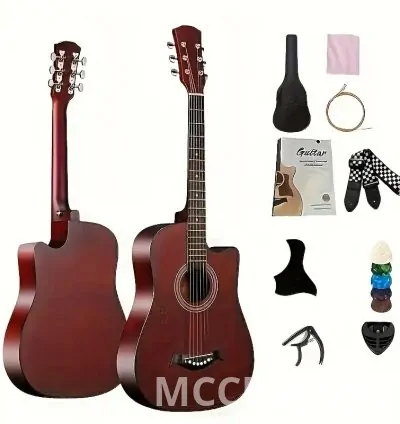 Professional Essential Complete Acoustic Guitar Starter Kit
