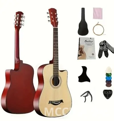 Professional Essential Complete Acoustic Guitar Starter Kit 5
