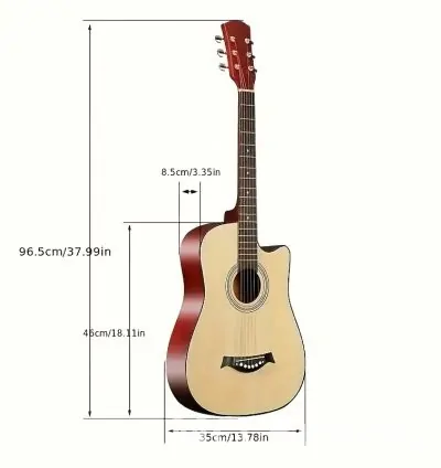 Professional Essential Complete Acoustic Guitar Starter Kit