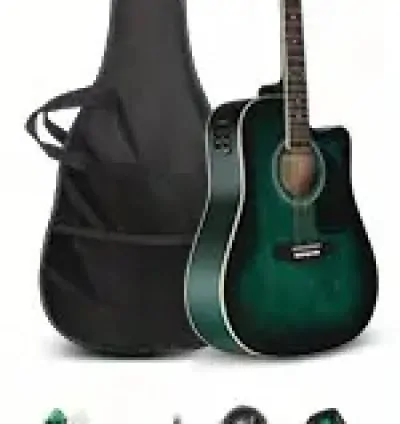 Basswood Guitarra GLARRY Full Size 6 Strings Acoustic Electric Guitar Beginning Kit 3