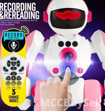 AI RC Robot with Voice Remote Control Intelligent Robot for Children 3–8 Years 8