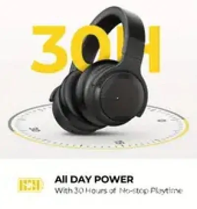 Headphone: Advance Noise Cancelling Designed for Home, Office, and Travel, Wireless Headphones with Immersive Sound 7