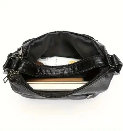 Vintage Crossbody Bag Brown in Chic Perfect Fashion & Style for daily use