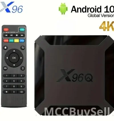 Original Android10 X96Q Smart TV & Movies Box H313 Quad Core CPU Streaming Media Players 8