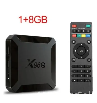 Original Android10 X96Q Smart TV & Movies Box H313 Quad Core CPU Streaming Media Players 4