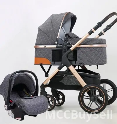 Stroller For 0 - 3 Years Newborn Babies, Comfortable & Foldable 10