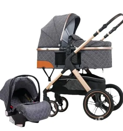 Stroller For 0 - 3 Years Newborn Babies, Comfortable & Foldable 7