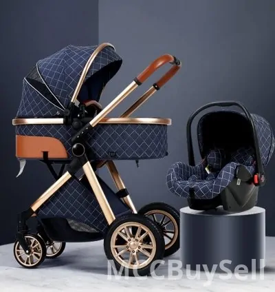 Stroller For 0 - 3 Years Newborn Babies, Comfortable & Foldable 6