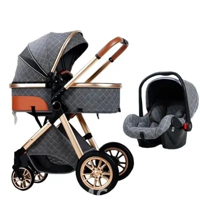 Stroller For 0 - 3 Years Newborn Babies, Comfortable & Foldable