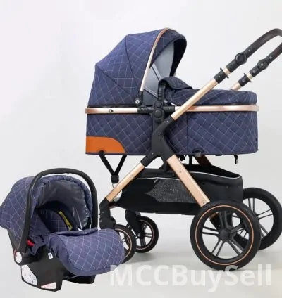 Stroller For 0 - 3 Years Newborn Babies, Comfortable & Foldable 3
