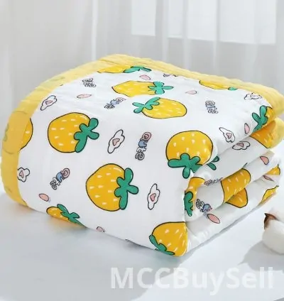 Children's Towel Blanket - 10-Layer Cotton, 110 x 110 cm 5
