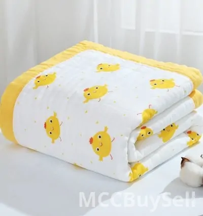 Children's Towel Blanket - 10-Layer Cotton, 110 x 110 cm 3