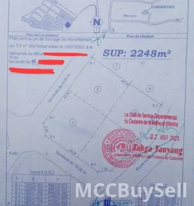 Plots Available in Mebougou, Soa - Yaounde for Sale, Attractive & Accessible. 4