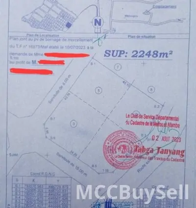 Plots Available in Mebougou, Soa - Yaounde for Sale, Attractive & Accessible. 3