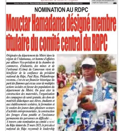 News Updates From Cameroon's Print Media 19